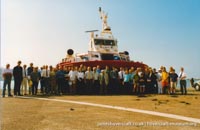 AP1-88 hovercraft promotional day by BHC -  (credit: The <a href='http://www.hovercraft-museum.org/' target='_blank'>Hovercraft Museum Trust</a>).